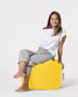 Atelier Del Sofa Square Pouf - Amarillo
